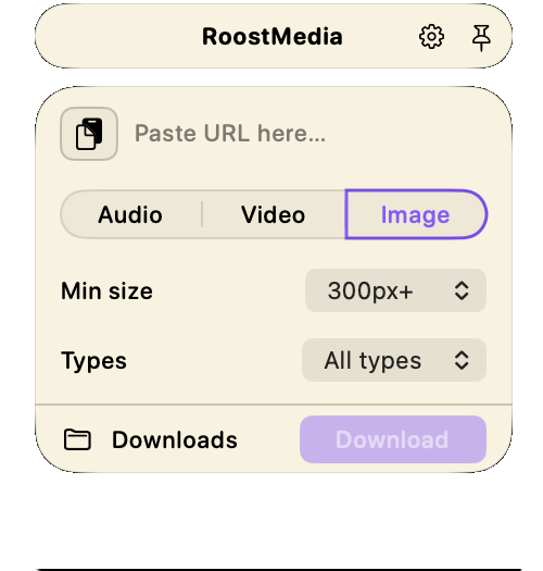 The RoostMEDIA panel